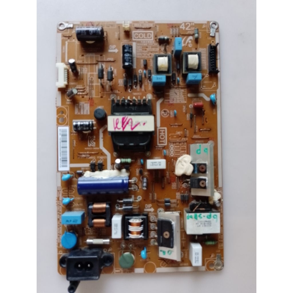 เพาเวอร์ซัพพลายซัมซุง40นิ้วรุ่นUA40F5000ARพาร?ทBN44-00609Eถอด