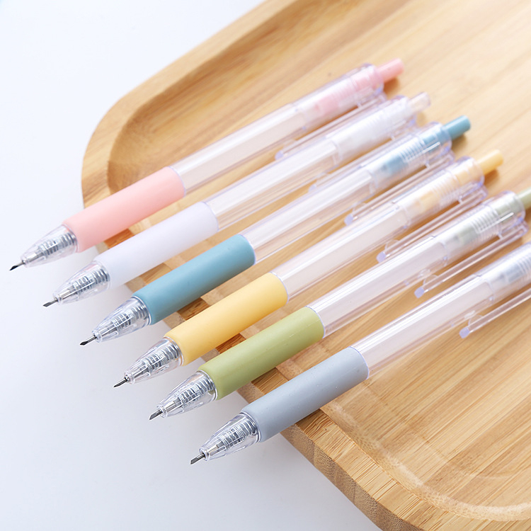 {chuanchuan}มีดตัดกระดาษแบบปากกากด ตัดกระดาษ DIY ตกแต่ง (สุ่มสี)
