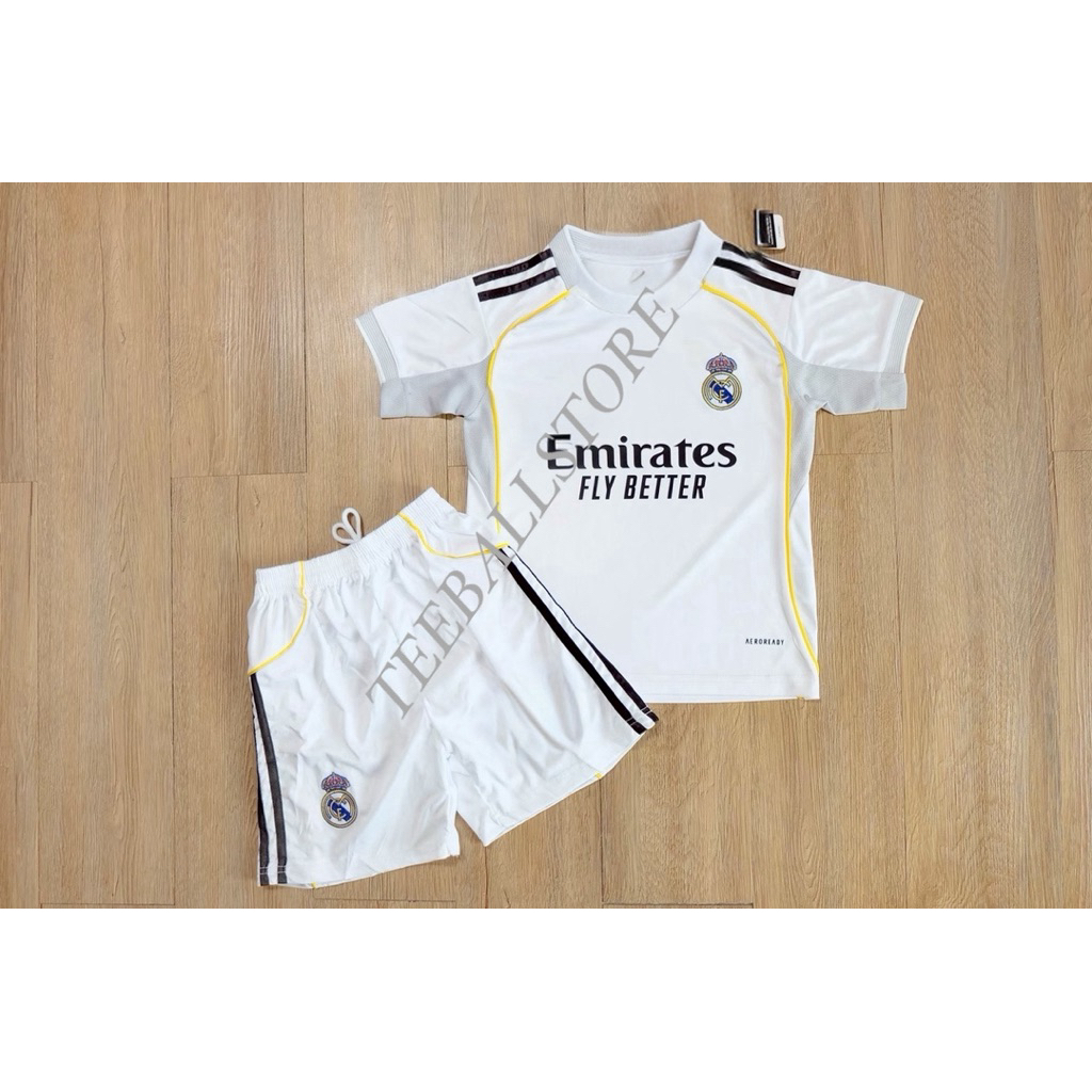 ชุดกีฬาเด็ก lรอัน มาดริด เกรดเเฟนบอล 2025 SIZE 18-28 ของมีจำนวนจำกัด!!!