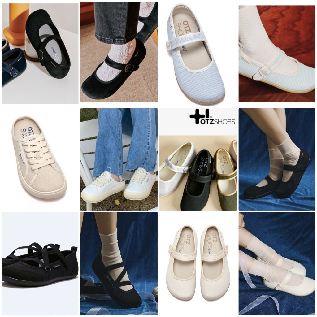 รองเท้าแมรี่เจน เปิดส้น มือสองแบรนด์ OTZ SHOES Size 37-38