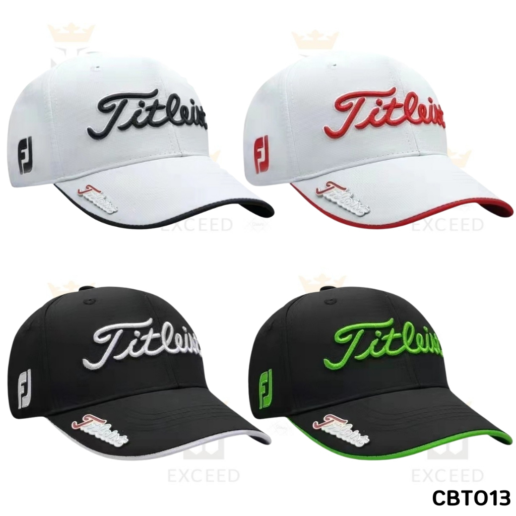 หมวกกอล์ฟ TT มี 4 สีให้เลือก พร้อมมาร์คเกอร์ (CBT013) GOLF CAP TT With Magnetic Marker
