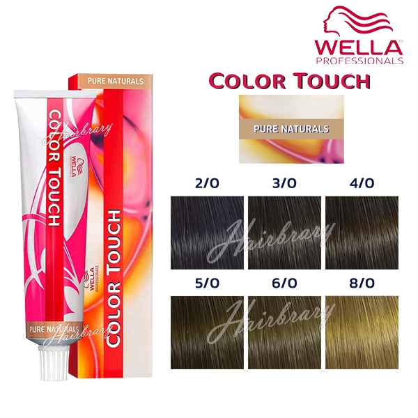 *เฉดสี Pure Naturals* เวลล่า โปรเฟสชั่นแนล คัลเลอร์ ทัช Wella Professionals Color Touch 60g. Pure Na