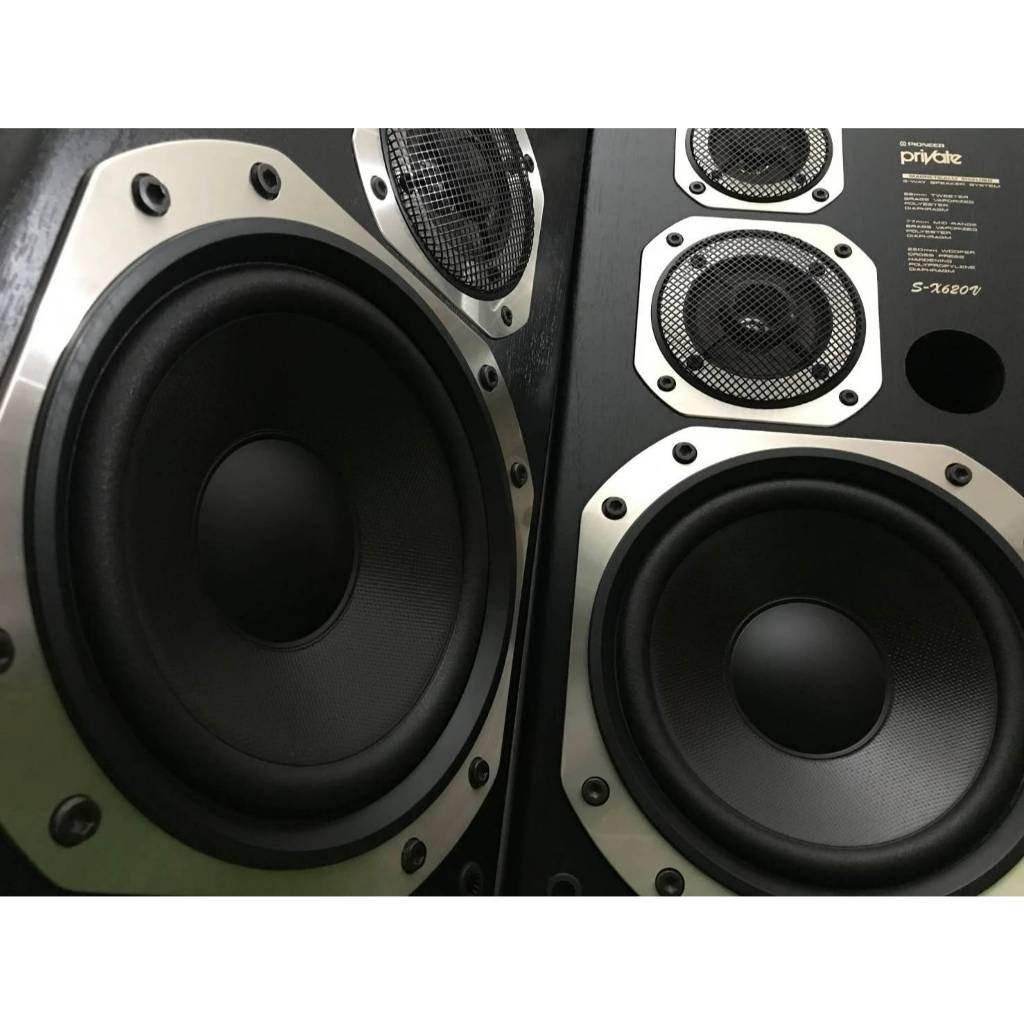 ลำโพงpioneer รุ่น S-X620V made in Japanจากตู้ยี่ปุ่นมือ2ส/ก/ย/49/27/25.5/cmหนัก16kg.ดอก7นิ้ว สวยงาม