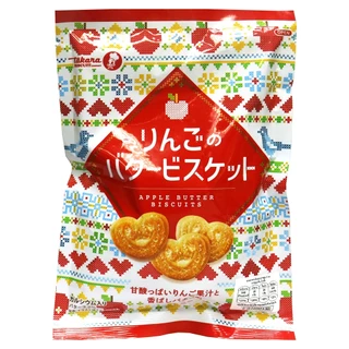 ทาคาระ คุกกี้บัตเตอร์ รสแอปเปิล ขนาด 110 กรัม - Takara Apple Butter Biscuits