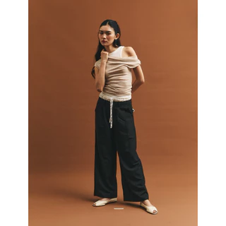 New Collection - Weekend Wardrobe - Timber Off Shoulder Top เสื้อปาดไหล่เข้ารูป