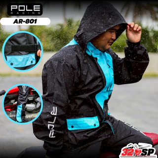 ส่งด่วน!! กรุงเทพและปริมณฑล ชุดกันฝน POLE RACING AR801 เสื้อ+กางเกง ส่งไว มีของเลย