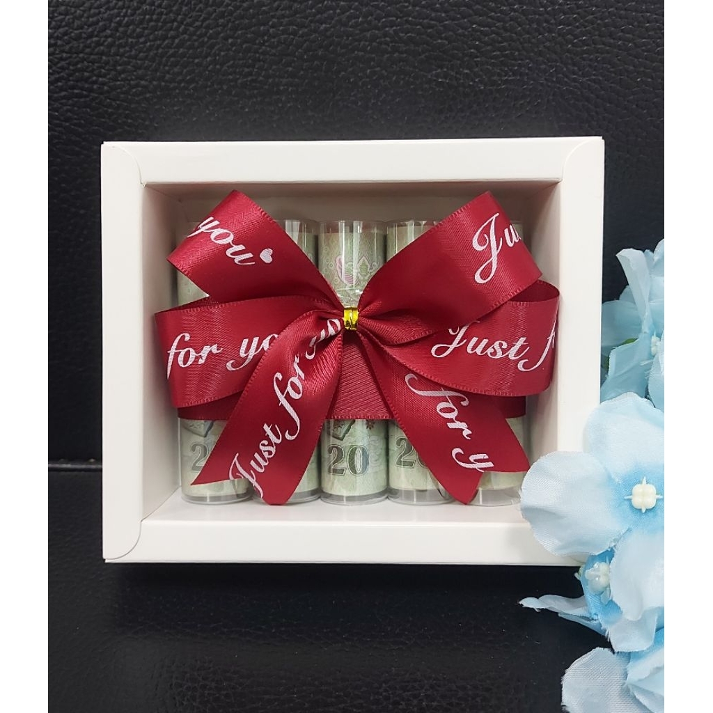 กล่องใส่ธนบัตร กล่องใส่เงิน แถมฟรีการ์ดทุกกล่อง กล่องของขวัญ ของขวัญวันแม่ วันพ่อ