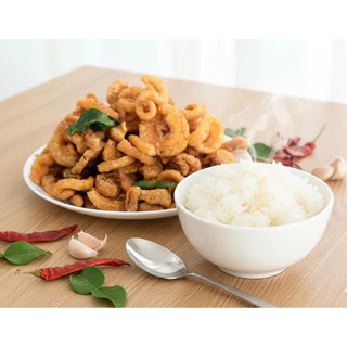 🔥 น้ำพริกหมูกระจก 🍃 น้ำพริกแคปหมู กรอบ หอม อร่อย สะอาด ทำใหม่วันต่อวัน ขนาด 200 กรัม