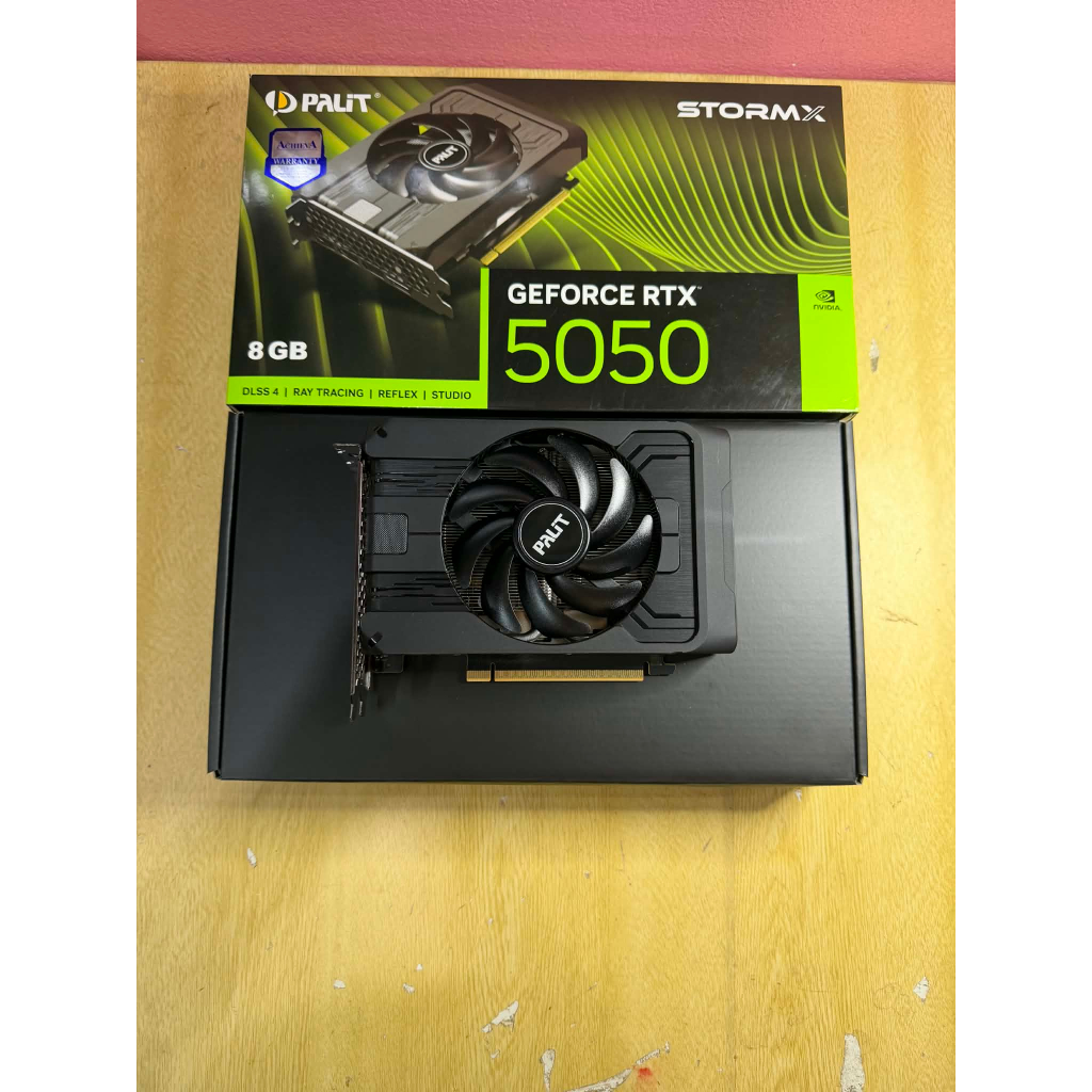 ขายการ์ดจอมือสอง PALIT RTX 5050 STORMX 8GB 1FAN GDDR6