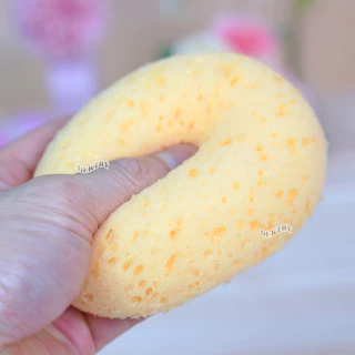 Nuebabe นูเบบ ฟองน้ำรูปไข่แอนตี้แบคทีเรีย ฟองน้ำอาบน้ำเด็ก ANTI-BACTERIA 0707