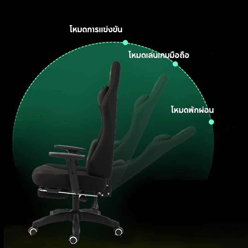KUCADI【MAXเก้าอี้เกมมิ่ง】เก้าอี้คอม เก้าอี้เกม gaming chair เทคโนโลยีใหม่ผ้าระบายอากาศ [รับประกัน 5 ปี] รูปที่ 5