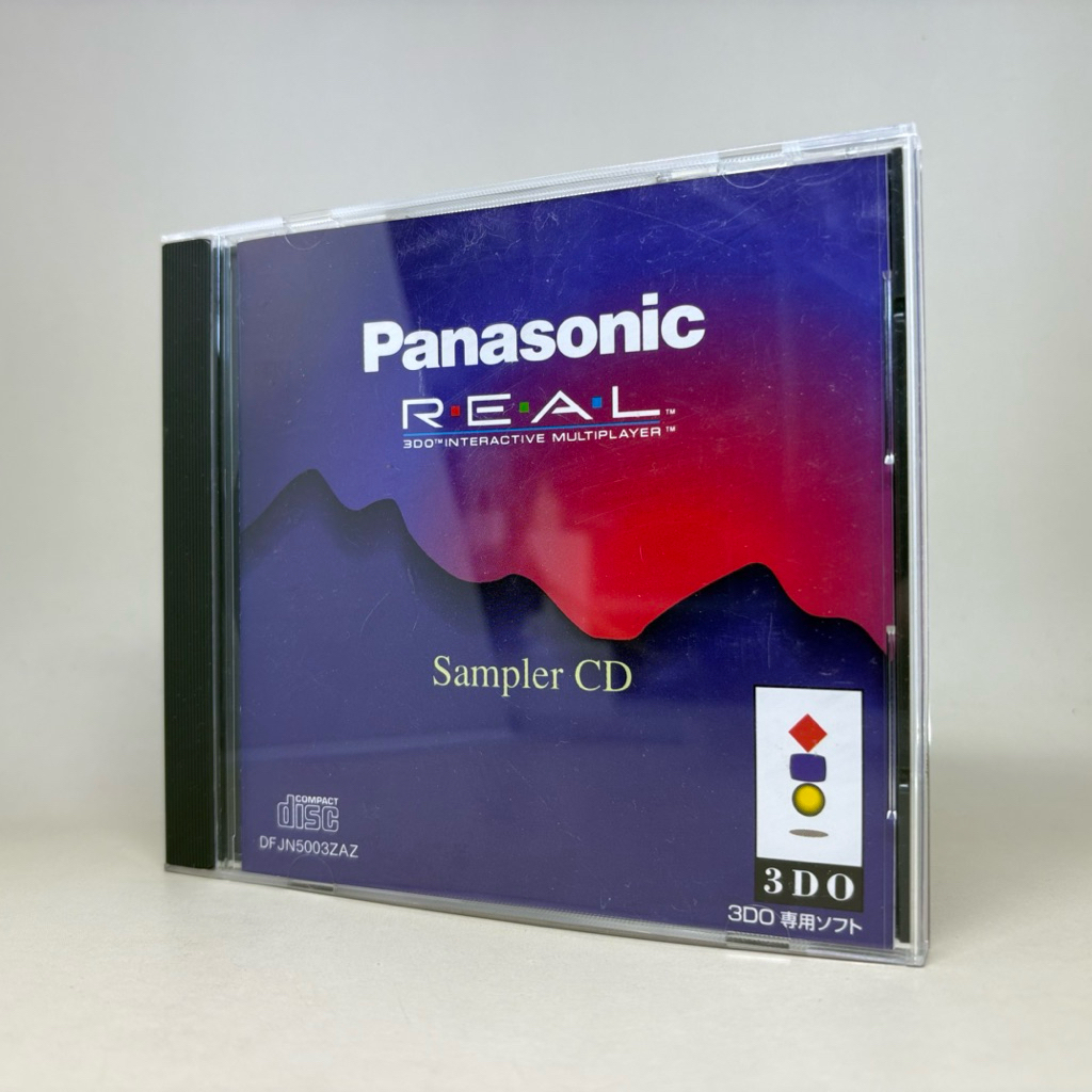 🇯🇵Panasonic Real 3DO Interactive Multimedia Sampler CD (3DO) | Panasonic 3DO Original CD Game Japane