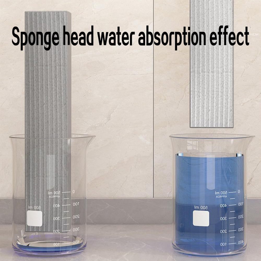 ไม้ถูพื้นขนาดเล็ก ฟองน้ำถูโต๊ะขนาดเล็ก ดีไซน์สร้างสรรค์ ฟองน้ำดูดซับน้ำได้ดี เหมาะสำหรับทำความสะอาดพื้นหินอ่อนและกระเบื้ - รูปที่ 7