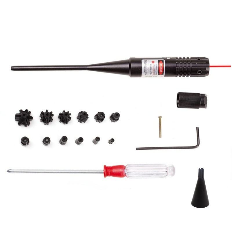 【COD】เลเซอร์ แบตชาร์ทรุ่นใหม่ แสงแดงตั้งศูนย์ ตั้งกล้อง ปรับระยะ เปลี่ยนหัว5-16ขนาด - รูปที่ 4