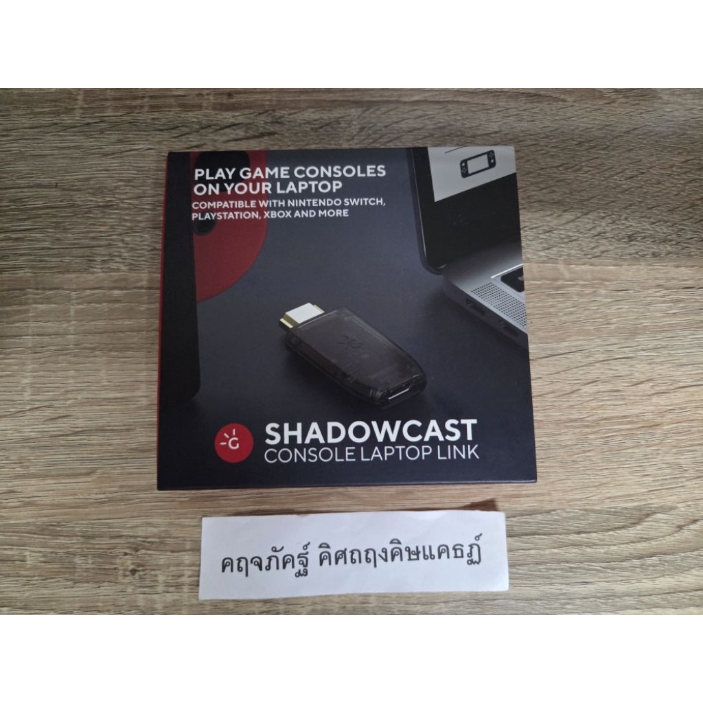 Genki Shadowcast ตัวต่อภาพNintendo Switchเข้าNotebook