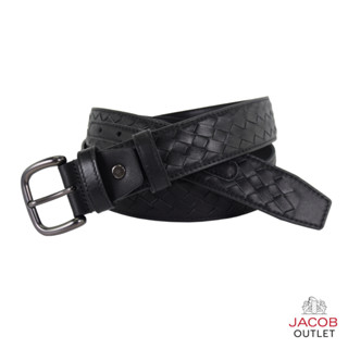 JACOB เข็มขัดหัวเข็ม ดีเทลหนังสาน รุ่น 52225