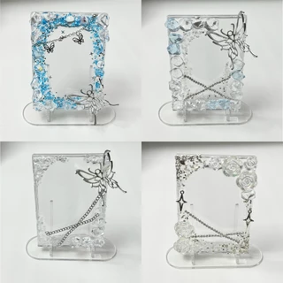 (พร้อมส่ง) เฟรมการ์ดอะคริลิคตกแต่ง ฟรี!!ขาตั้ง ขนาด 6.5cm ใส่การ์ดGMMได้- ร้านไทย