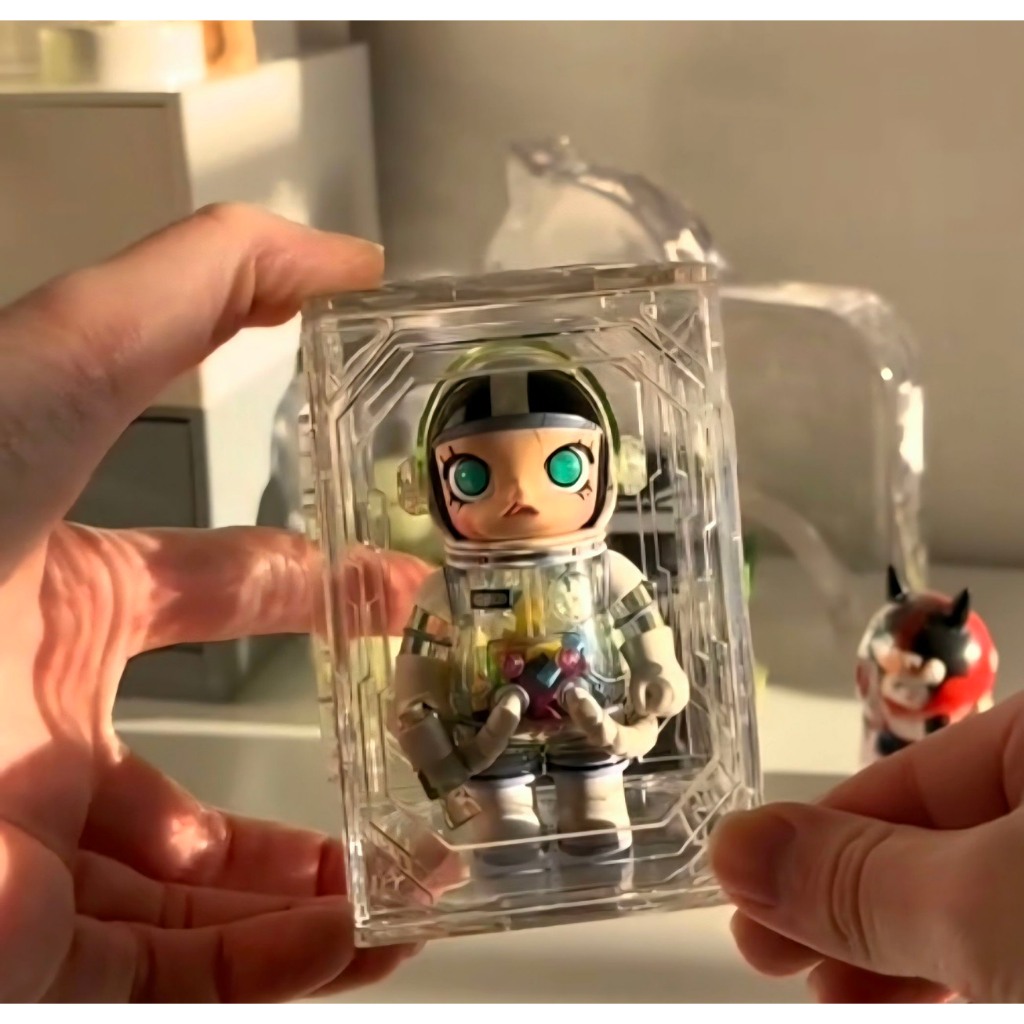 POP DISPLAY BOX  กล่องสำหรับเก็บARTTOYจากPop mart  ขนาดสูง9cm ×ยาว6.5cm ×ลึก6cm ใส่แล้วสามารถวางเรียงต่อกันได้