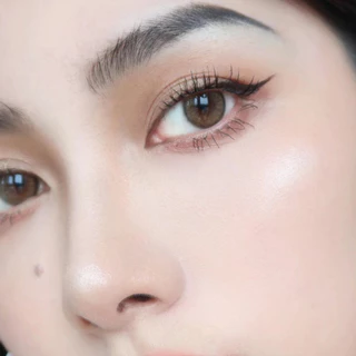 Glitzlens คอนแทคเลนส์ วัสดุ Silicone Hydrogel💧สี Glaz Gray [Dia14.0] สำหรับคนตาแห้ง ล็อคความชุ่มชื้น ค่าo2ไหลผ่านได้ดี