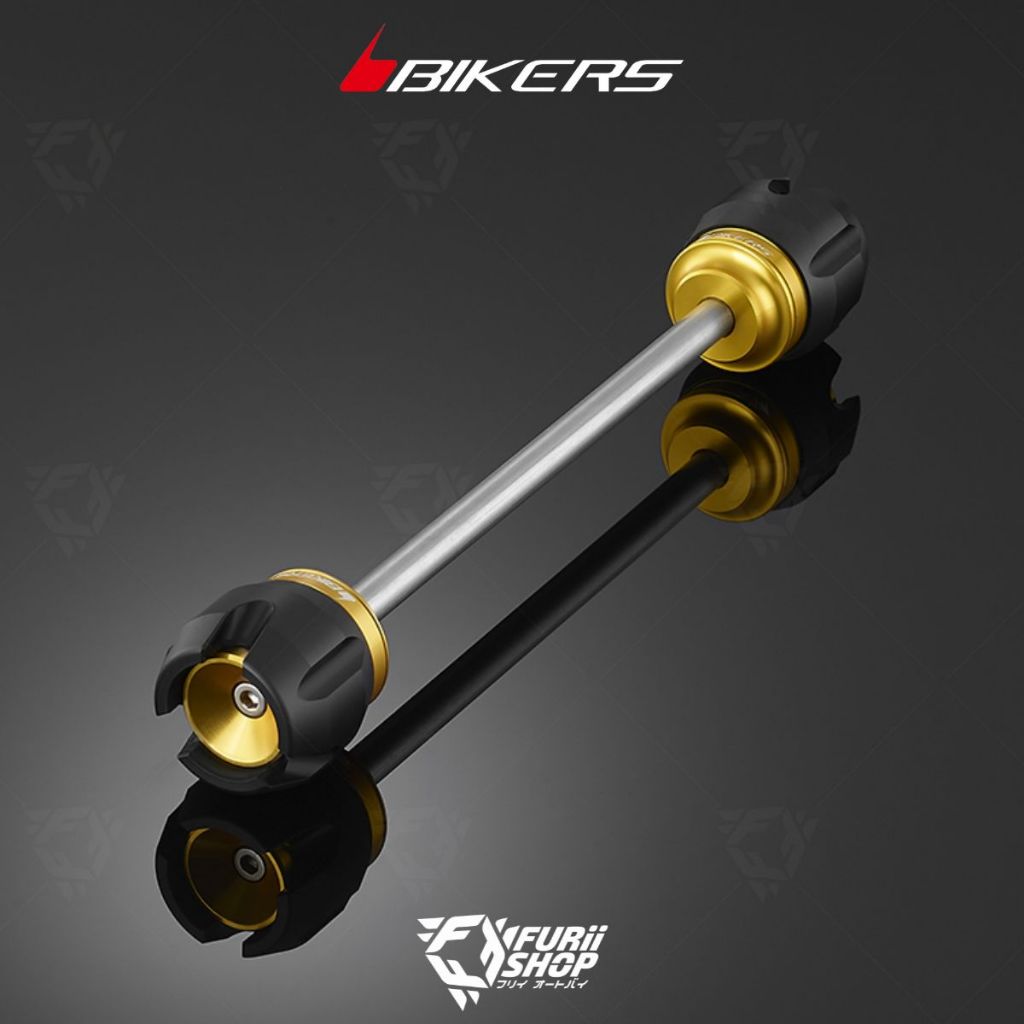 ชุดกันล้มล้อหน้า BIKERS K0316 NINJA/Z250SL(16-17) สีทองอ่อน