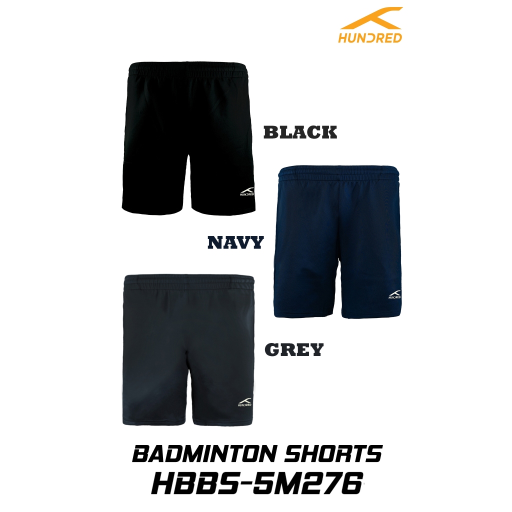 HUNDRED กางเกงกีฬาแบดมินตัน รุ่น (HBBS-5M276) BADMINTON SHORTS