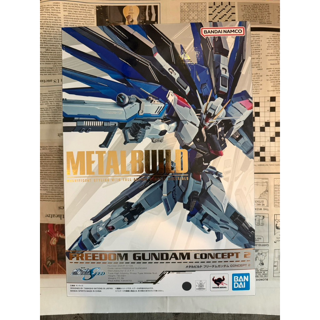 Bndaii METAL BUILD FREEDOM GUNDAM CONCEPT 2 lot JPP