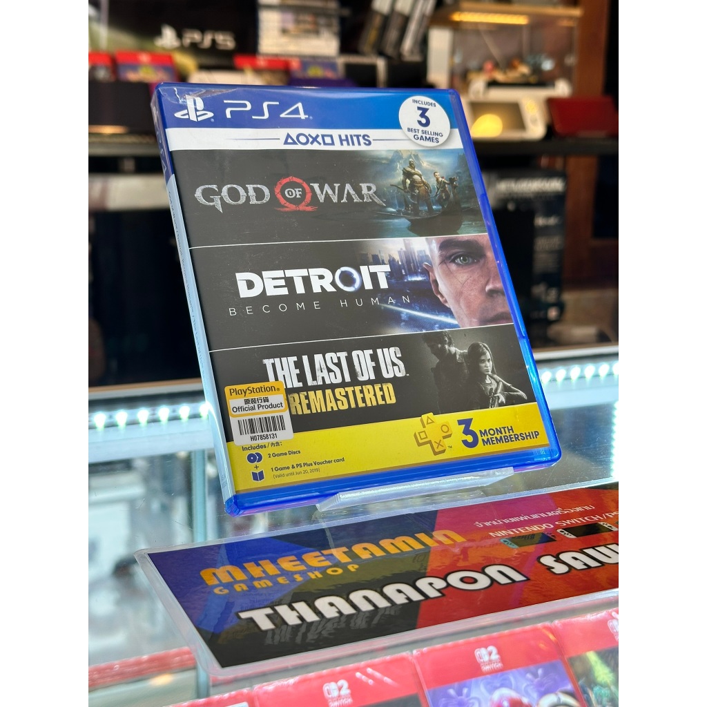 PS4 God of War & Detroit Become Human [Z3/ASIA] [มือ2]