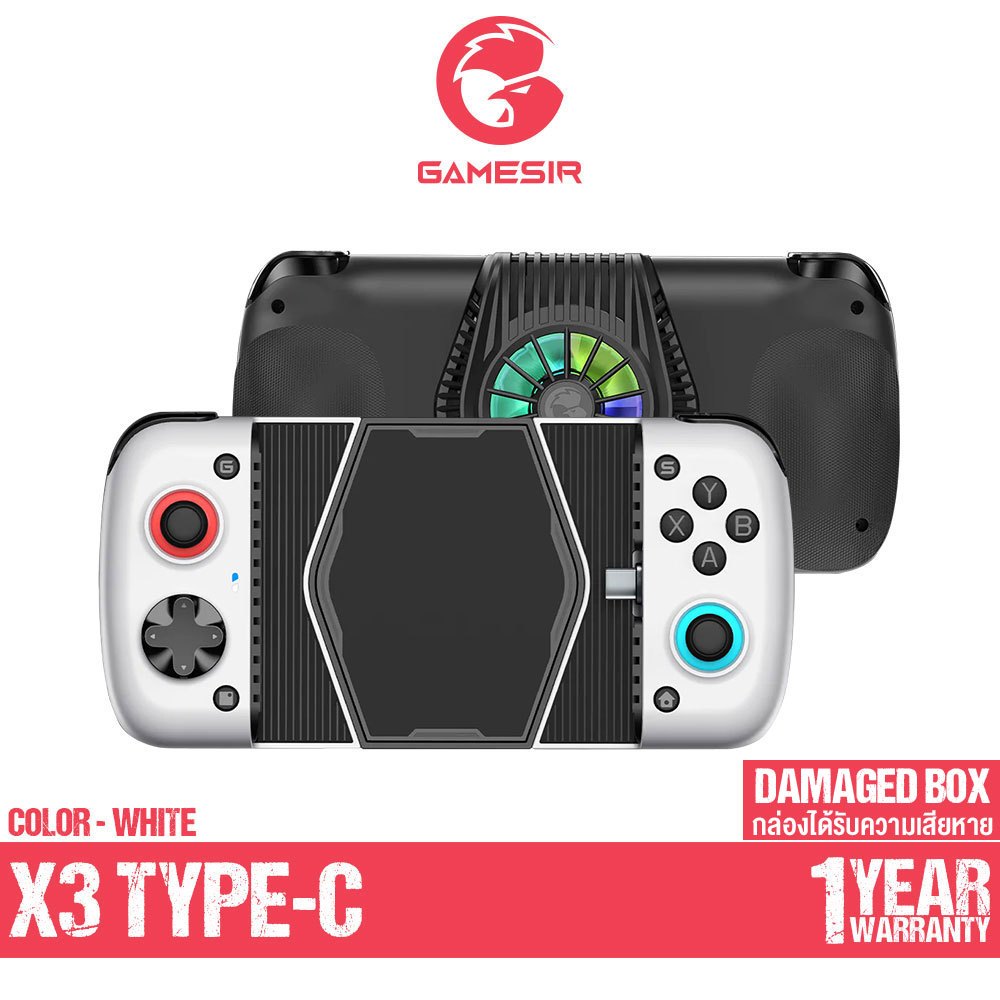 [Damaged Box] Gamesir X3 Type-C Peltier-Cooled Mobile Gaming Controller จอยเกมมือถือ