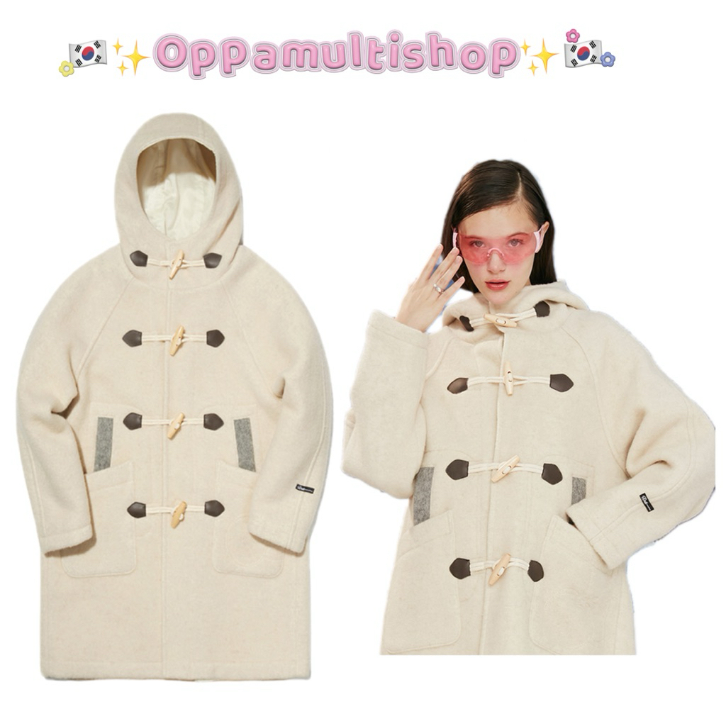 🇰🇷✨kirsh CHERRY FLEECE DUFFLE COAT [CREAM]✨🇰🇷