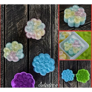 พิมพ์วุ้น-ขนมชั้นลายใหม่ๆ เนื้อมันลื่น แบบโหล12ชิ้น
