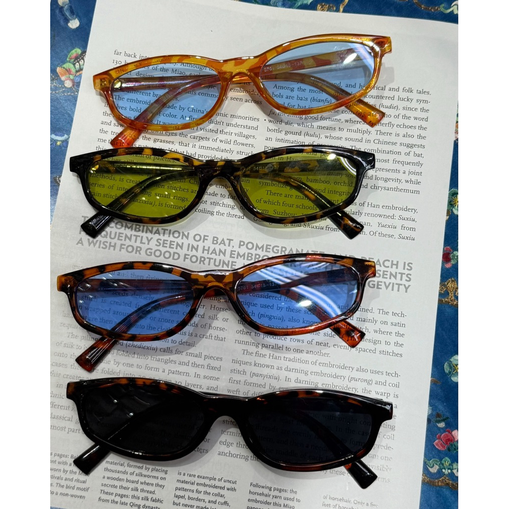 PPB.VIBES แว่นกันแดด รุ่นByGone ชายหญิงใส่ได้ หน้าเรียว มี 9 สี แถมซองและผ้าเช็ดเลนส์