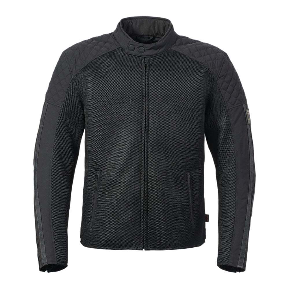 Braddan Retro Mesh Jacket Black (MTES25301)