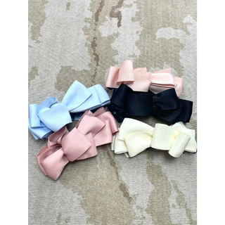 พร้อมส่ง!🇹🇭 ราคา/ชิ้น กิ๊บกล้วยโบว์ซาติน รุ่น Leyer Satin Bow กิ๊บโบว์เลเยอร์หลายชั้น สีพาสเทล พรีเมียม เนื้องานเกาหลี