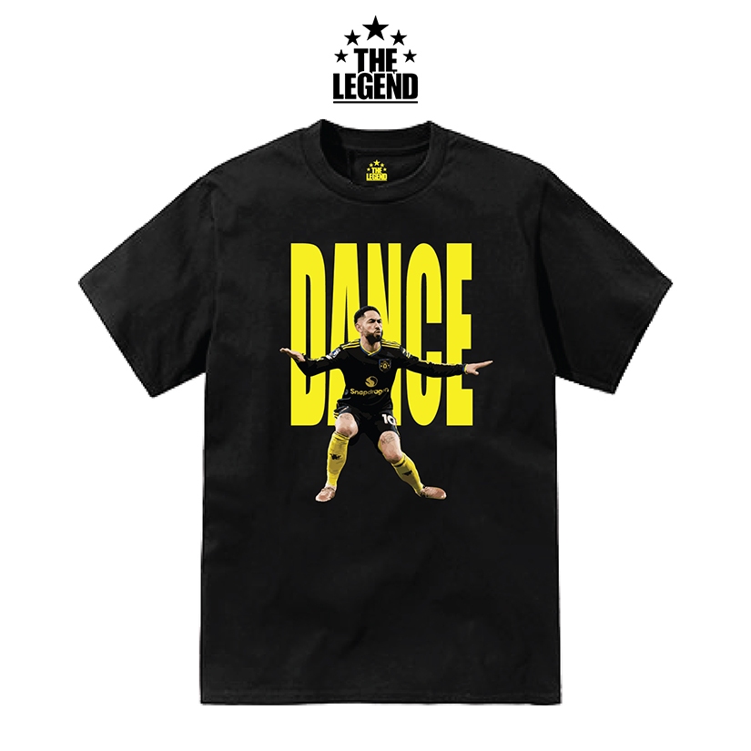 เสื้อยืดลาย Matheus Cunha Dance ซุปเปอร์สตาร์ตำนานนักเตะ ผ้าโคตรเทพ ใส่สบาย ไม่ร้อน ไม่ยับ   ไม่ย้วย ทรงสวย - รูปที่ 2
