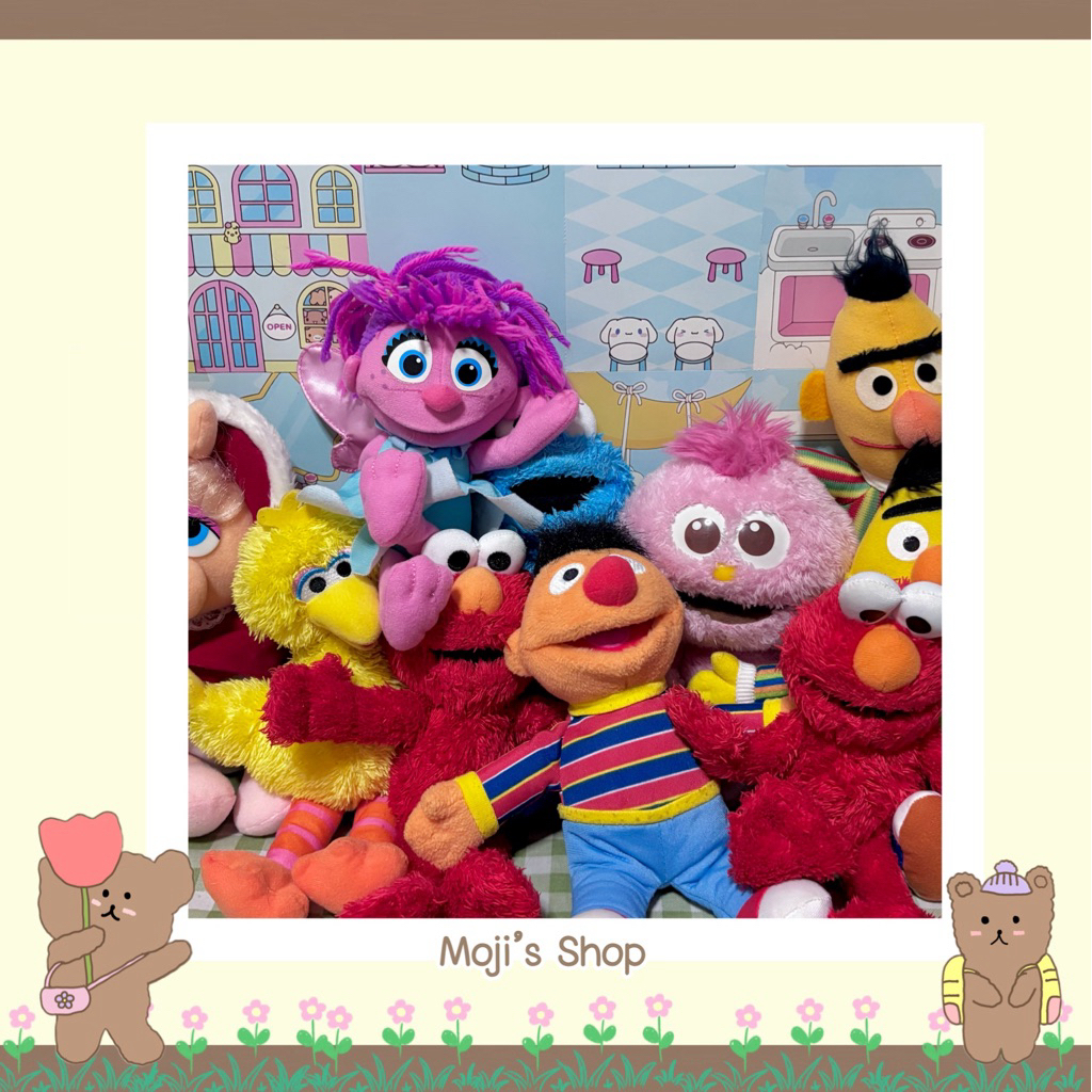 ตุ๊กตาแกงค์ Elmo & Friends ลิขสิทธิ์แท้ค่ะจาก Saseme Street