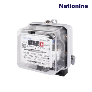 NATIONINE มิเตอร์ไฟฟ้า 5(15)A และ 15(45)A DD28 มิเตอร์ไฟ มอก. มิเตอร์ไฟ Single Phase กิโลวัตต์ อาวร์มิเตอร์