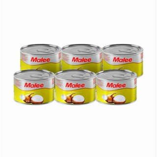 Malee มาลี ลำไยในน้ำเชื่อม ปริมาณ170กรัม×6กระป๋อง คัดสรรลำไย…