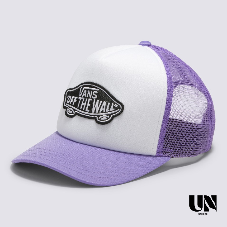 [ของแท้ ส่งไว จากไทย] VANS CLASSIC PATCH CURVED BILL TRUCKER - PURPLE HAZE