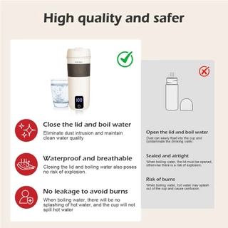 Meevida Portable Electric Kettle 350ml กาต้มน้ำไฟฟ้าแบบพกพา กาต้มน้ำสำหรับเดินทาง กาต้มน้ำไฟฟ้าขนาดเล็ก