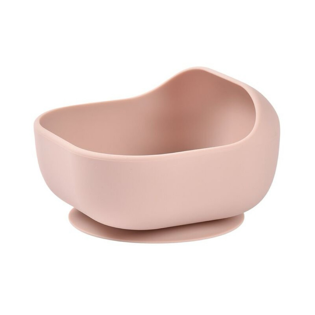 BEABA ชามซิลิโคนก้นดูด Silicone Suction Bowl - Cotton Candy