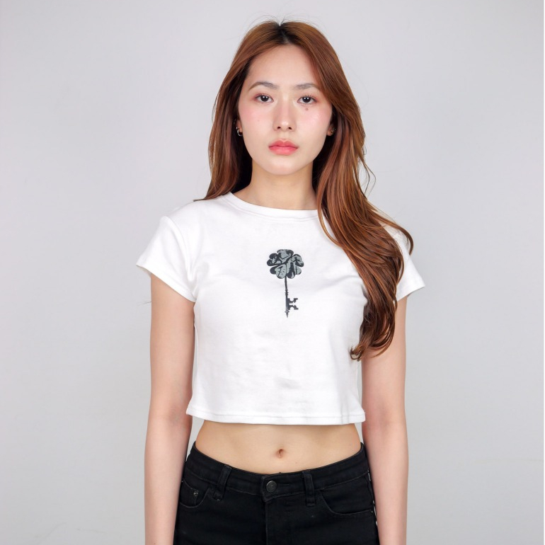 ANP 26 Hidden Key Crop Top