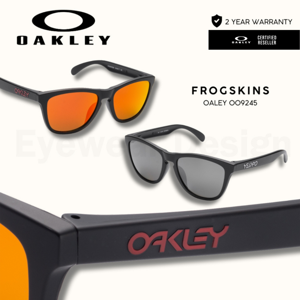แว่นกันแดด OO9245 Frogskins ของแท้ 100% พร้อมอุปกรณ์