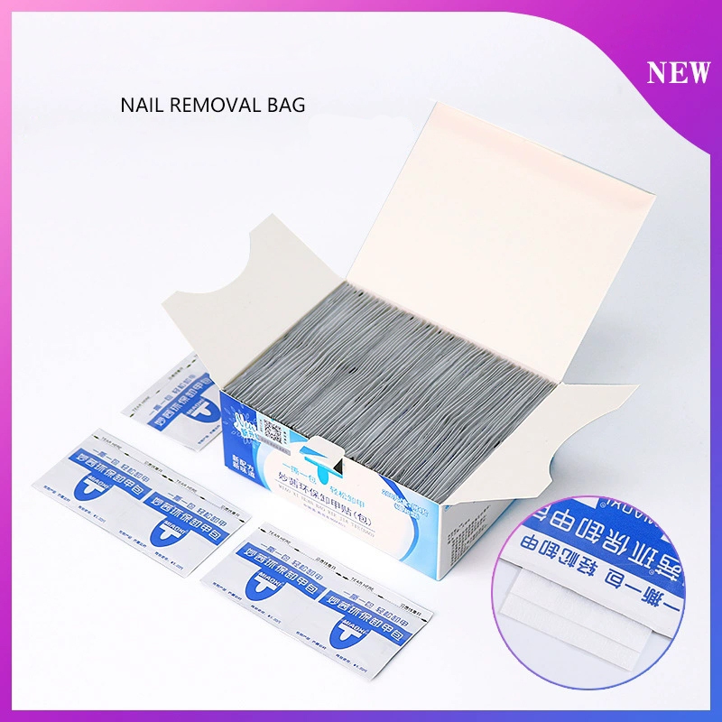 นทิ้งทําความสะอาดเม็ดยาทาเล็บกาวสิ่งสกปรกแอลกอฮอล์ผ้าฝ้ายเม็ดเล็บ Remover ผ้าฝ้ายเล็บเครื่องมือ