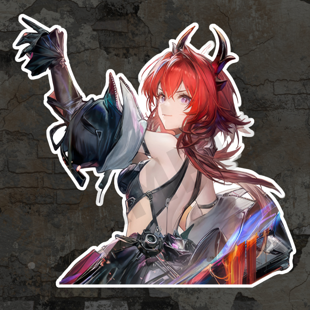 Arknights Endfield Laevatain สติ๊กเกอร์ 2 แผ่น Laevatain Arknights