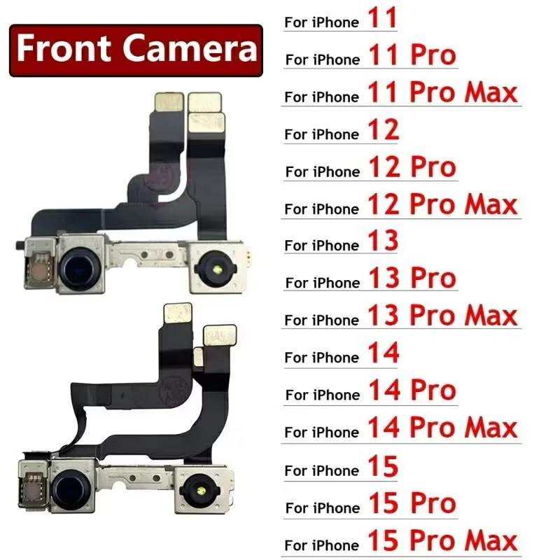 กล้องหน้า 13mini,13G,13Pro,13PM,14,14Plus,14Pro,14PM,15,15Plus,15Pro,15PM,16,16Plus,16Pro,16PM,17,17Pro,17PM พรอมไมค์