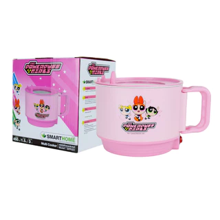 SMARTHOME หม้อไฟฟ้า ลายลิขสิทธิ์แท้ Powerpuff Girls ขนาด 1.5 ลิตร รุ่น SFP451 PINK