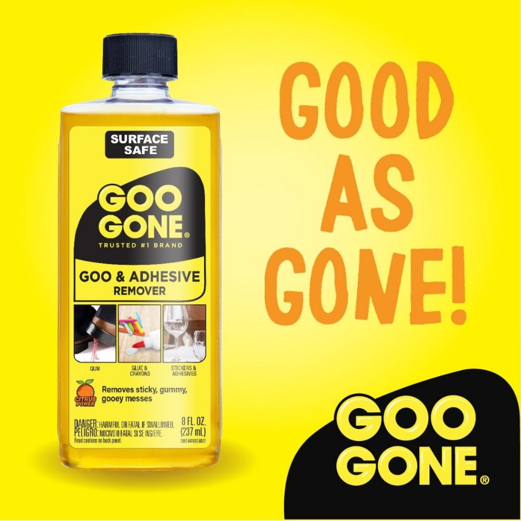น้ำยาล้างกาว Goo Gone Original 8 ออนซ์ - ปลอดภัยต่อพื้นผิว ช่วยขจัดสติ๊กเกอร์ ป้าย สติ๊กเกอร์ คราบเทป หมากฝรั่ง จาระบี
