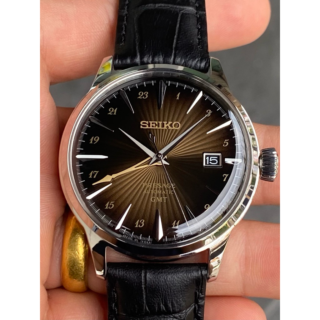 นาฬิกาข้อมือ Seiko Presage Cocktail Time Automatic GMT SSK039J1