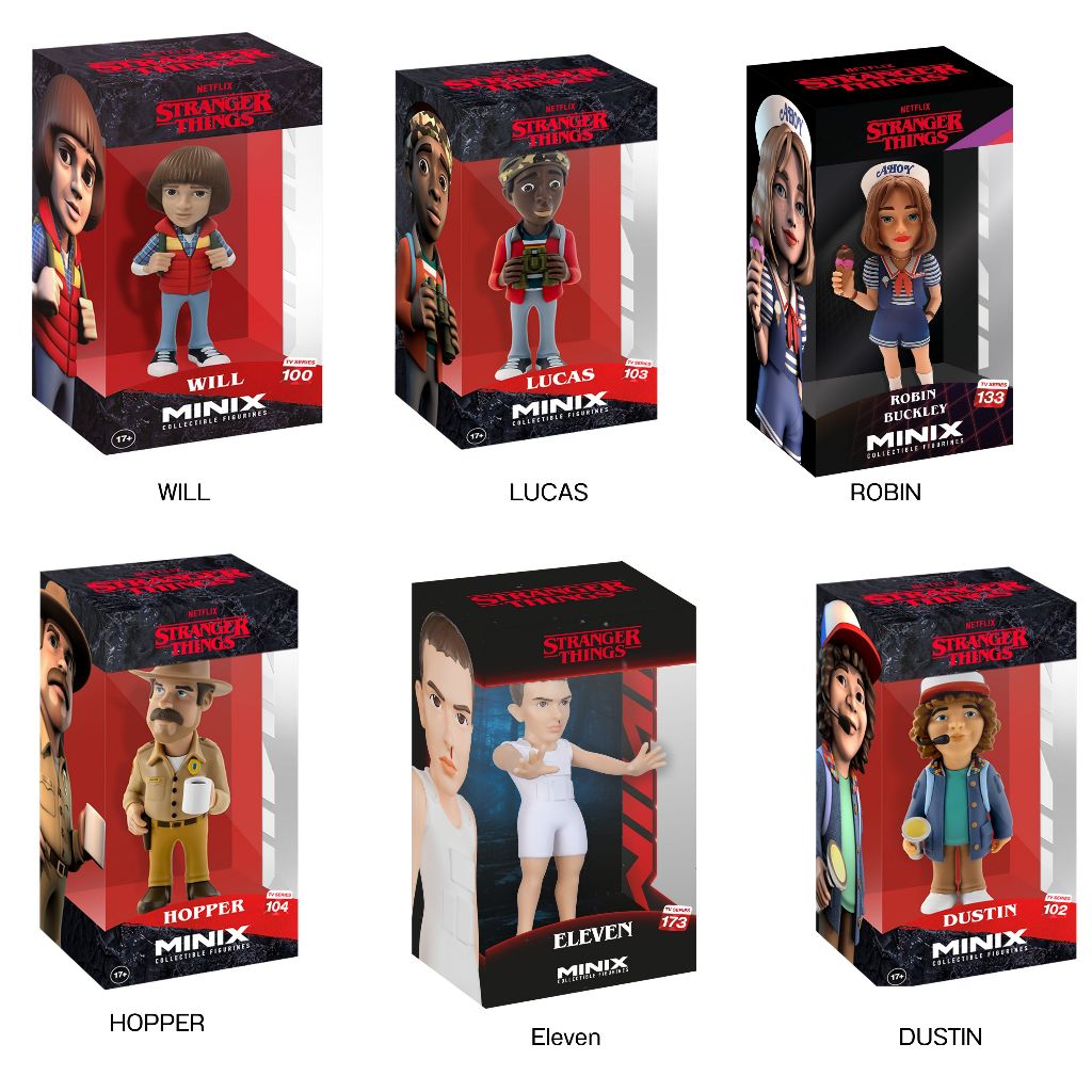 MINIX FIGURINE 12CM STRANGER THINGS รหัส STRANGER