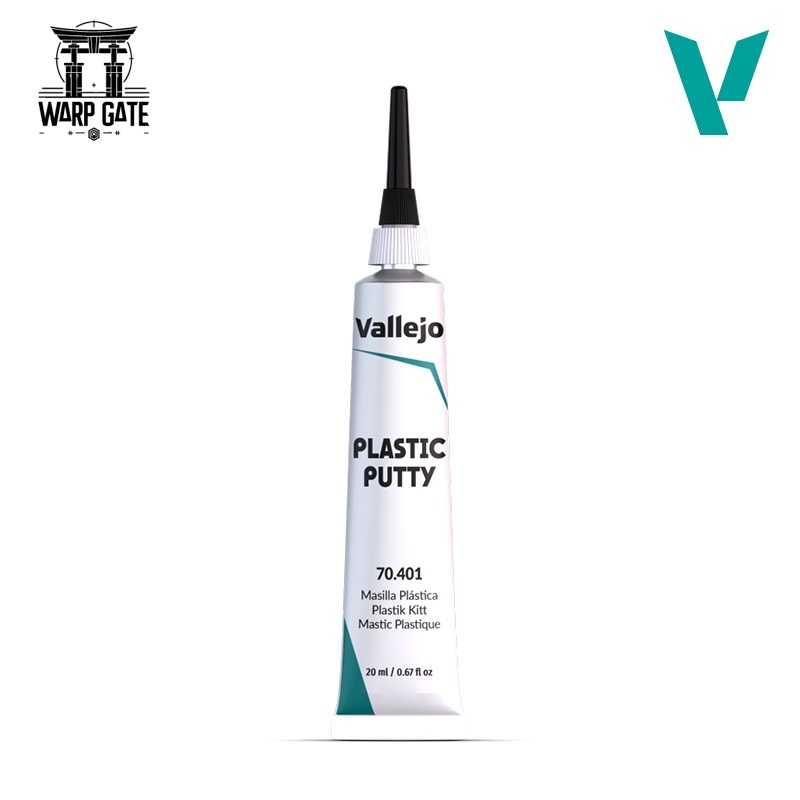 วาเลโฮ Vallejo - Auxiliary 70400 18ml 70401 20 ml Plastic Putty พุตตี้พลาสติก อุดรอยช่องว่างบนโมเดล